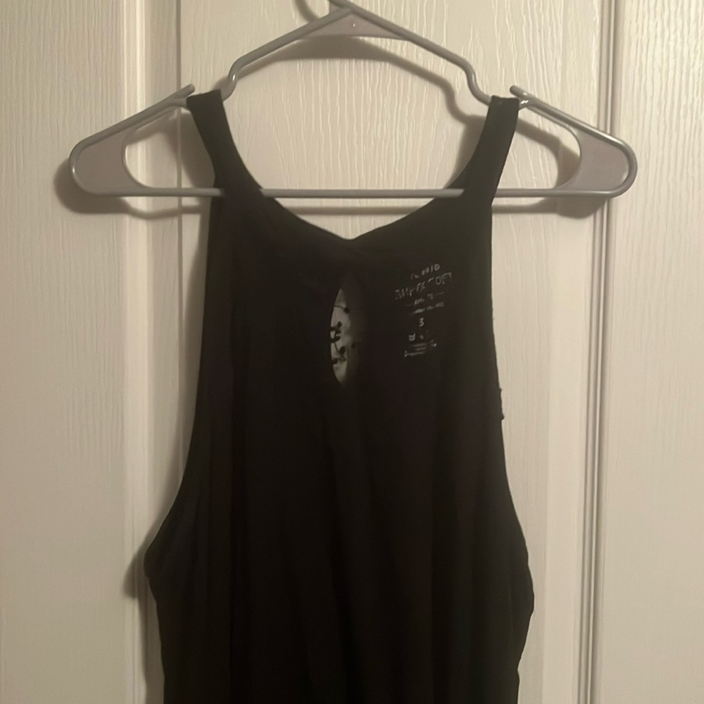 Torrid black lace top tank top